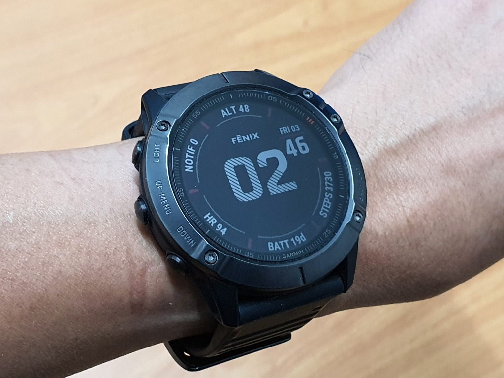 Garmin fenix 6X Sapphire