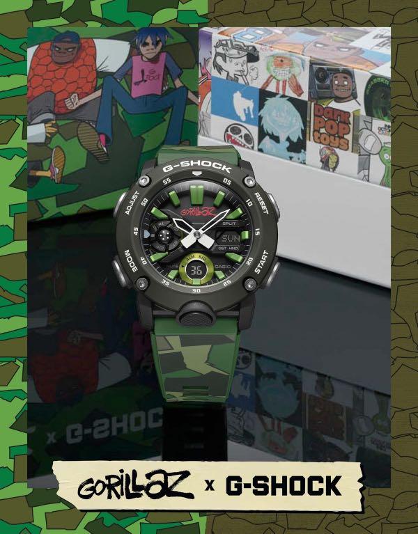 g shock gorillaz limited edition