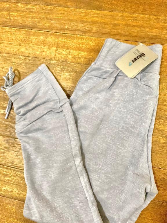 gymshark ruched slim fit joggers