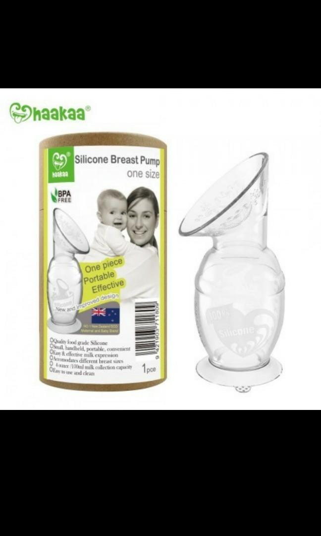 Haakaa Silicone Breast Pump Babies Kids Nursing Feeding On Carousell