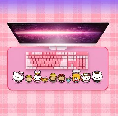 Ergonomic mat hello kitty mouse pad a1287 random design sent random 
