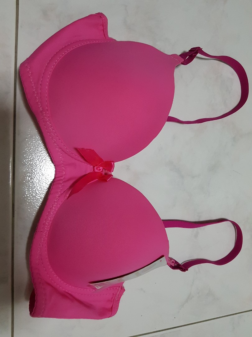 Hot Pink Bra 36/80, Women's Fashion, New Undergarments