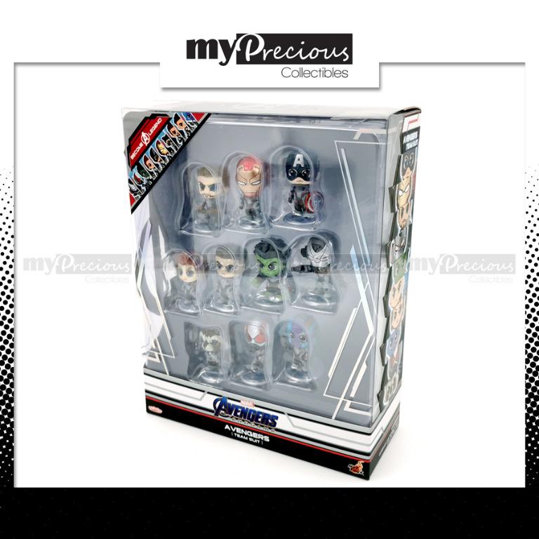 Hot Toys Cosbaby Xs Cosb552 Marvel Avengers Endgame Team Suit Collectible Set Thor Iron Man Captain America Toys Games Action Figures Collectibles On Carousell