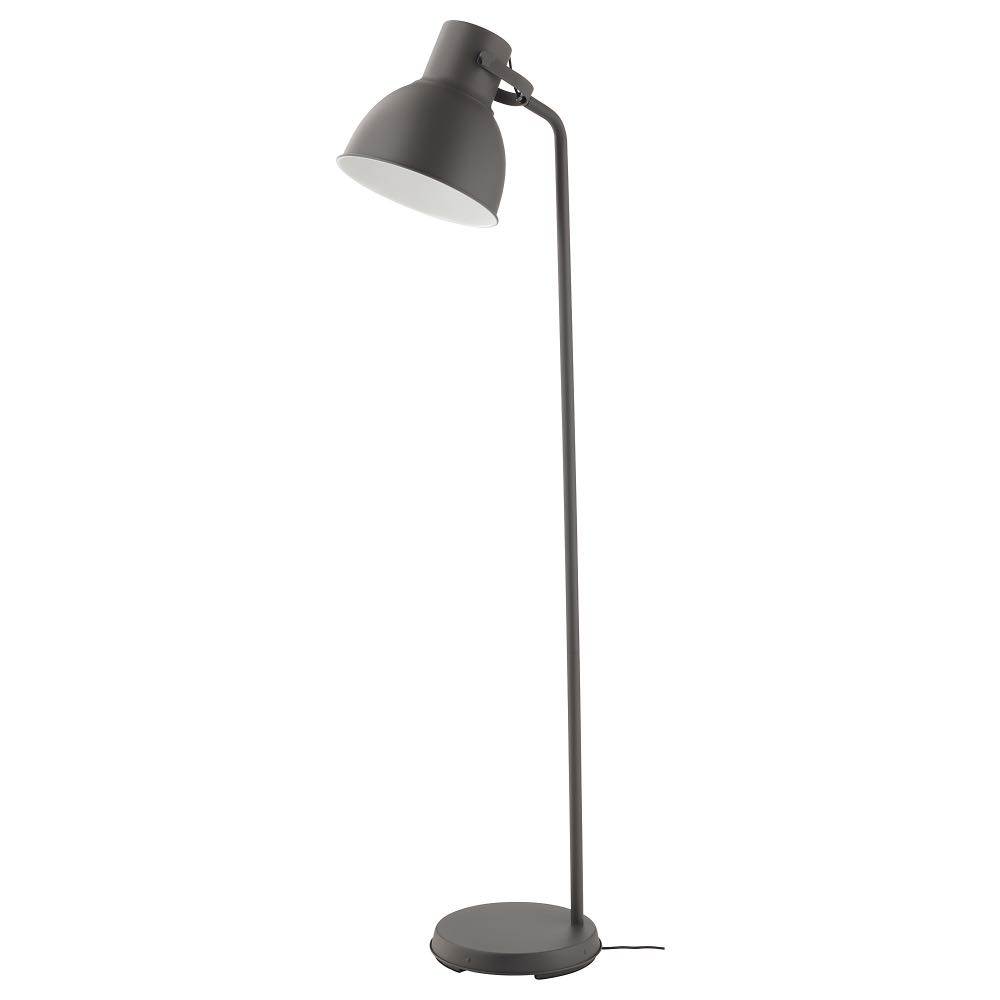 Ikea HEKTAR Floor Lamp, Dark Grey 宜家傢私座地燈, 傢俬&家居, 廚具和餐具, 餐桌布和紡織布品