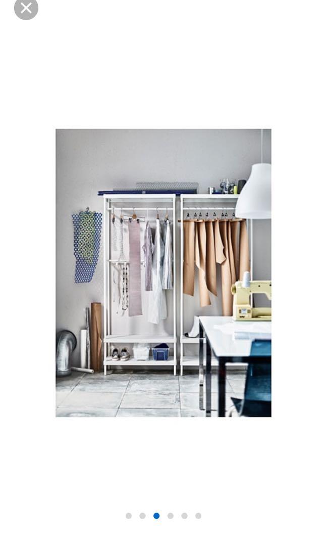 Ikea Mackapar Coat Rack with shoe storage unit, Furniture & Home Living