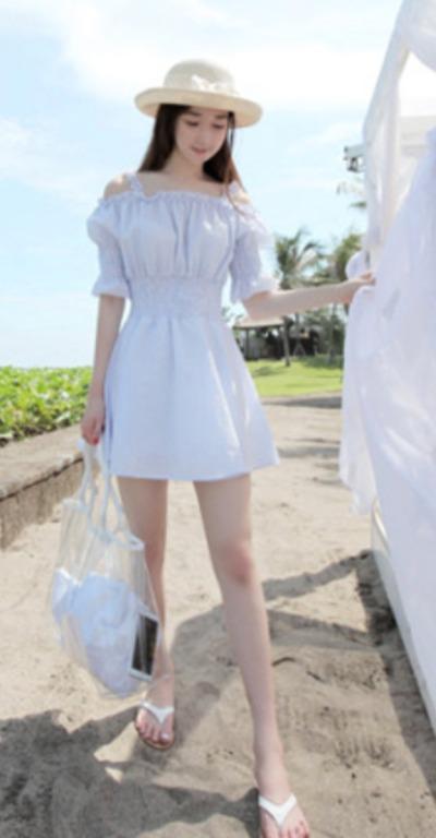 Instock Korean Version Of The Slim Princess Strapless Dress Summer Beach Dress Women S Fashion Clothes Dresses Skirts On Carousell See reviews and photos of beaches in south korea, asia on there are lots of touristy things next to the beach like the time museum and the little peddle train but we chose. instock korean version of the slim