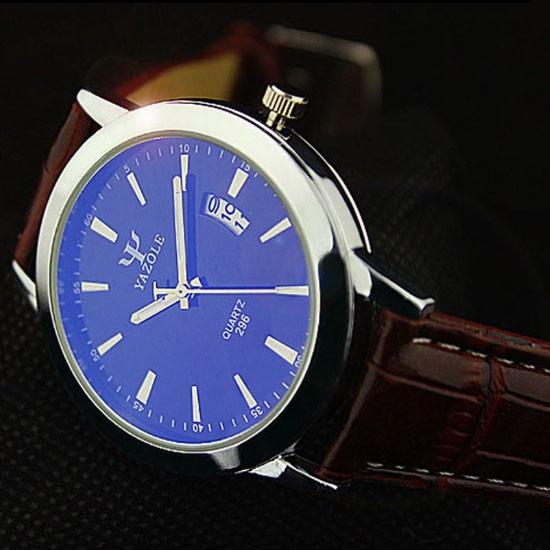 Jam Tangan Pria Yazole Waterproof Calendar Quartz Synhetic Leather Men Analog Watch W7 Olshop Fashion Olshop Wanita Di Carousell