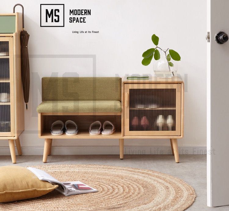 JOLLY Scandinavian Shoe Bench Cabinet SDR255