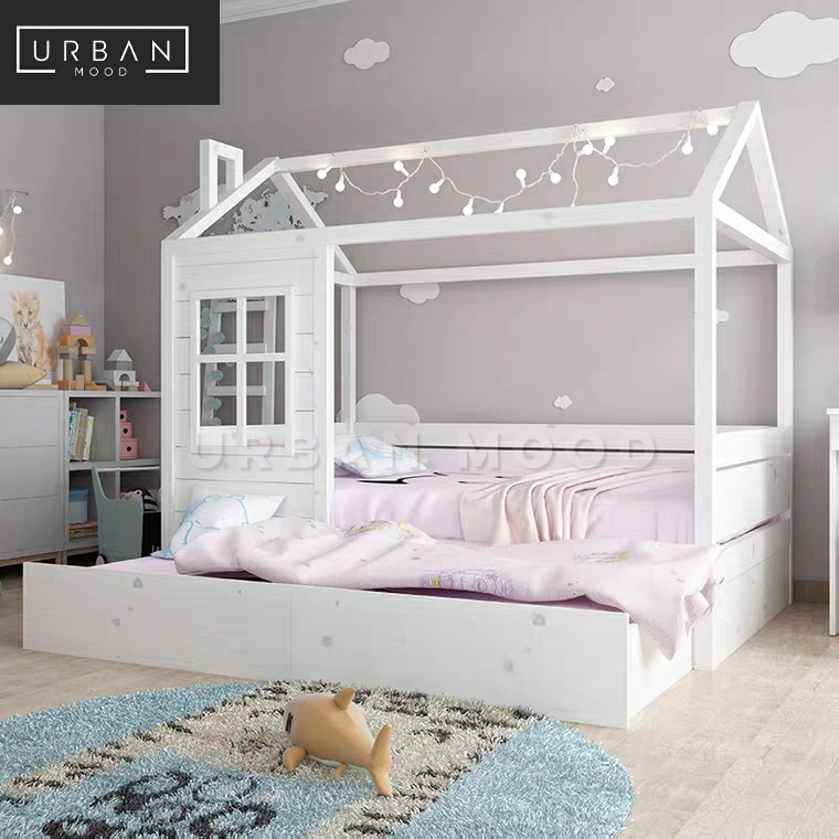 Josette Modern Cottage Pullout Bed Furniture Beds Mattresses