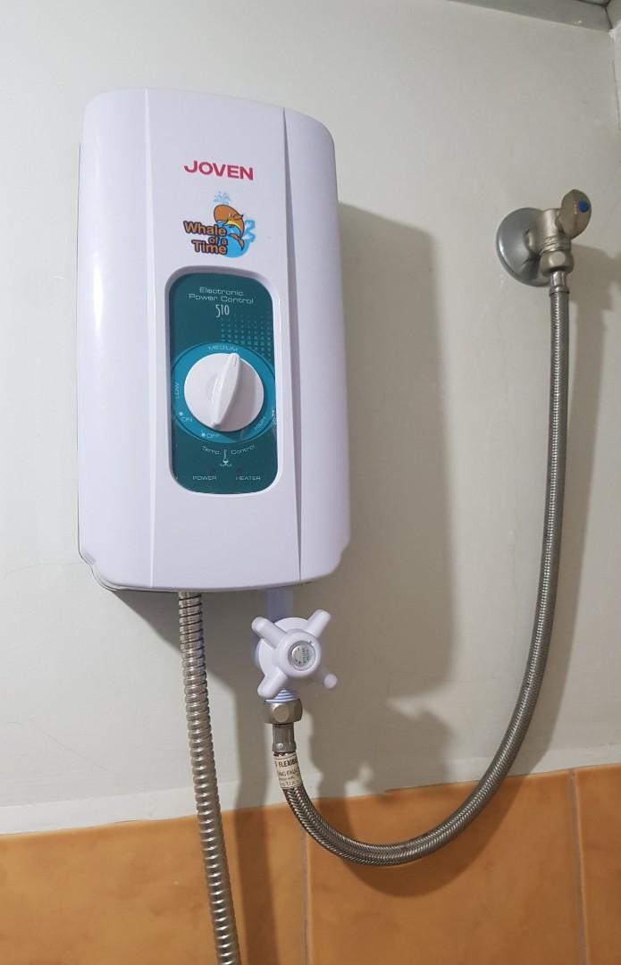 Joven Instant Shower Heater, Furniture u0026 Home Living, Bathroom u0026 Kitchen  Fixtures on Carousell