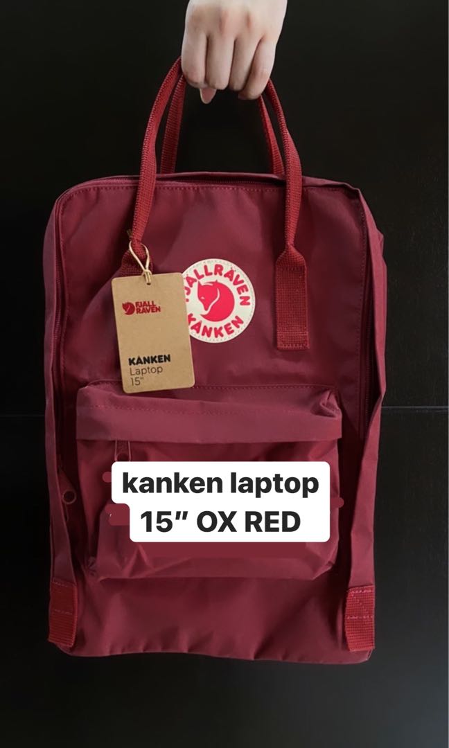 kanken laptop 15 ox red