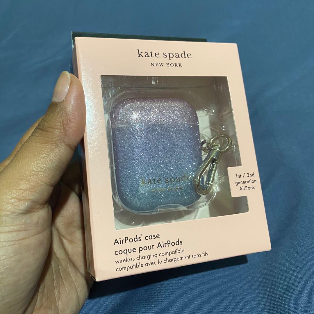 Kate Spade Airpods 1 2 Case, Mobile Phones & Gadgets, Mobile & Gadget  Accessories, Cases & Sleeves on Carousell
