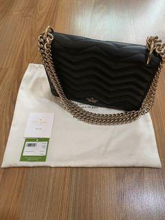 Kate Spade Bag Shoulder Tas Hitam #oktobersale