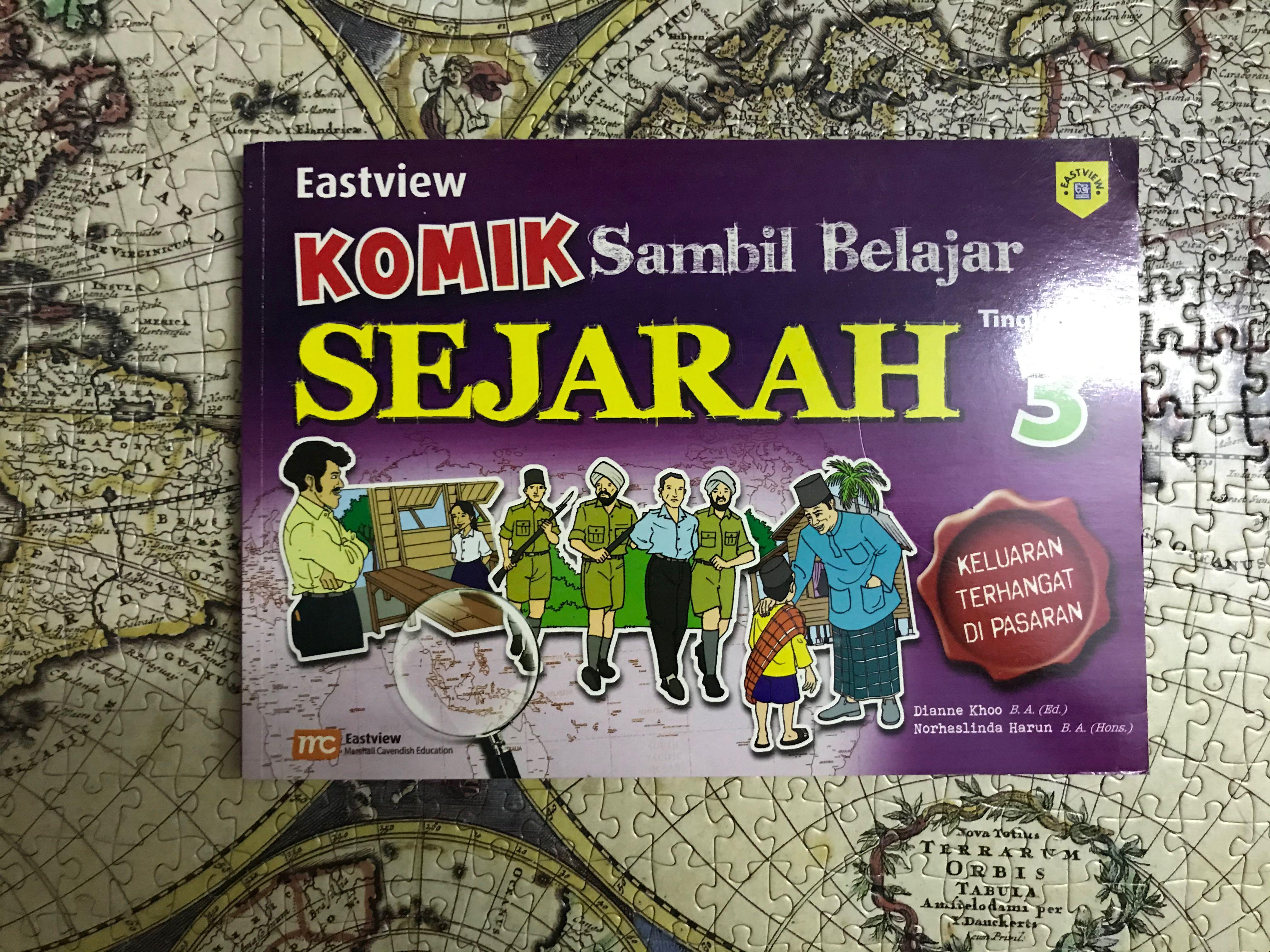 Komik Sambil Belajar Sejarah Tingkatan 3 Books Stationery Books On Carousell