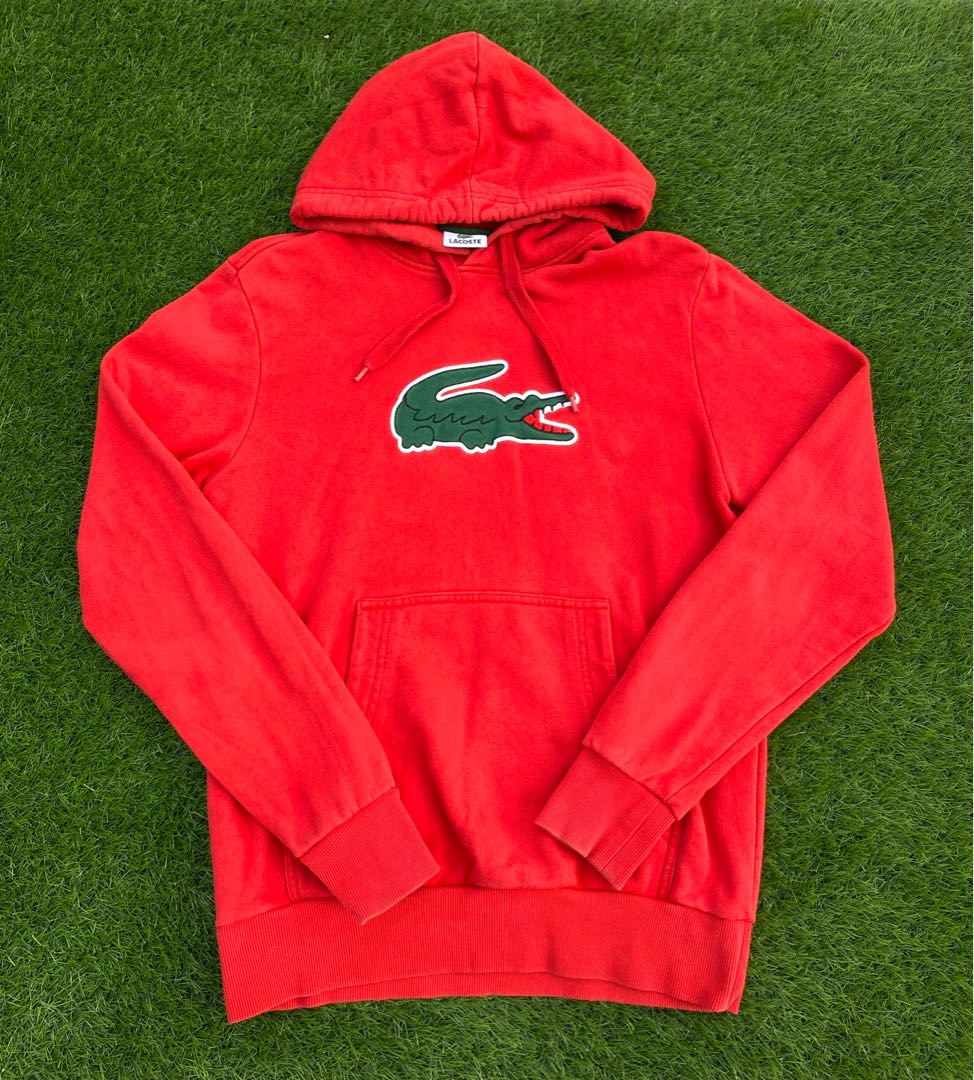 harga hoodie lacoste big logo original