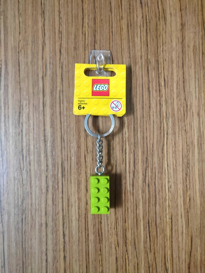 lego brick keychain