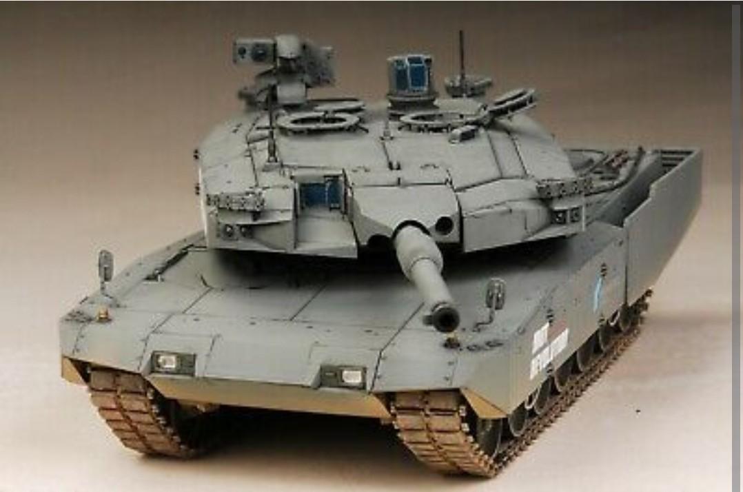 Leopard 2 Revolution /A7+ SAF MBT model tank in 1/35 scale The Beast