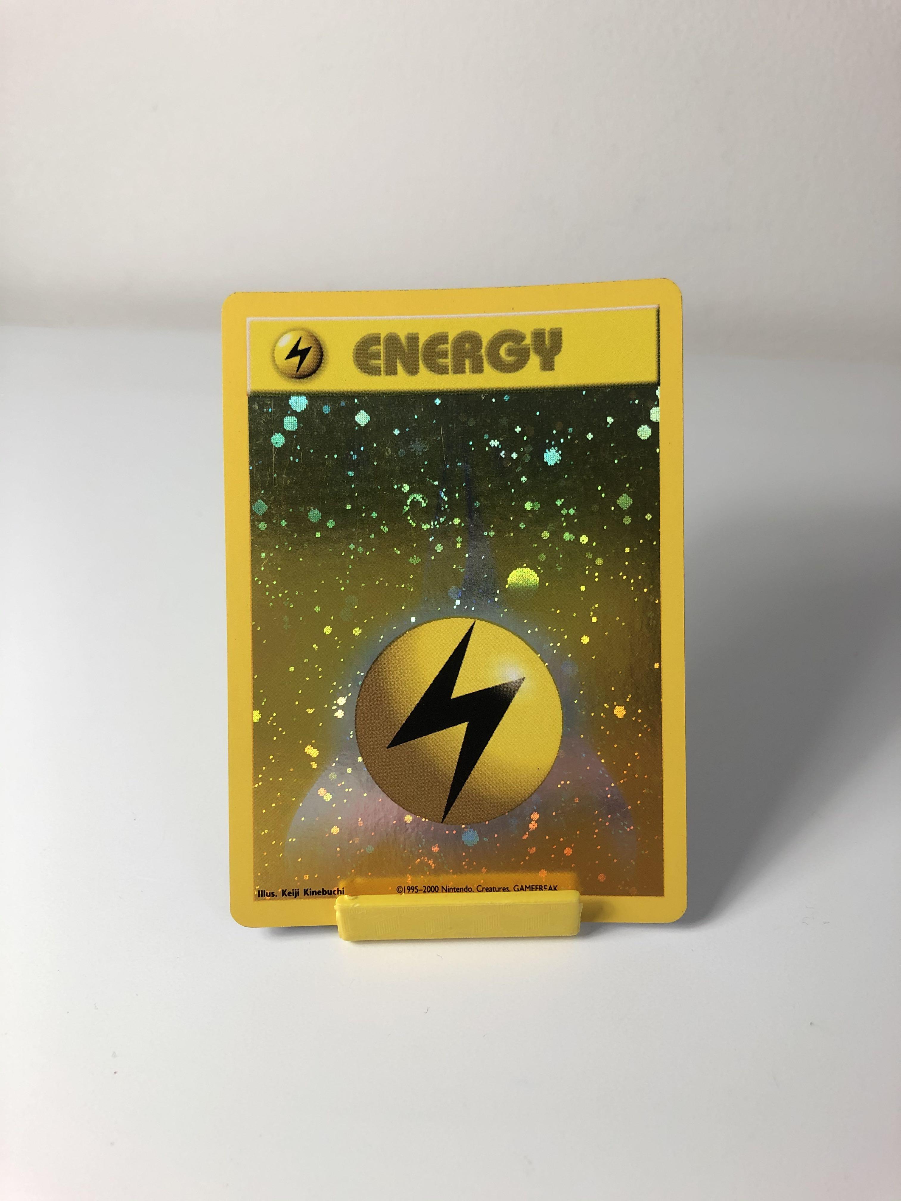 Lightning Energy Holo Pokemon Card Promo, Hobbies & Toys, Toys & Games on  Carousell
