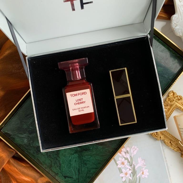 Limited Edition Perfume Set ~ Tom Ford Lost Cherry EDP (50ml) & Lipstick  Impassioned (No 80), Beauty & Personal Care, Fragrance & Deodorants on  Carousell