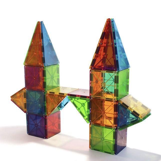 magna tiles rocket ship