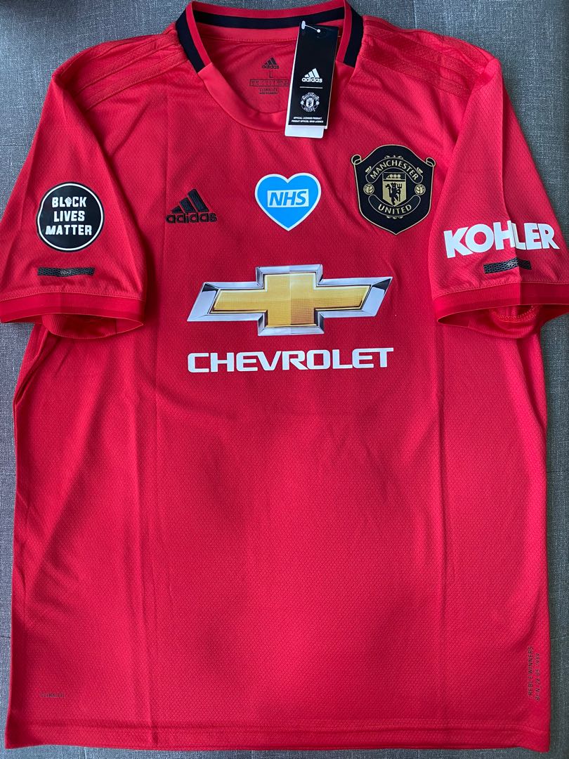 Manchester United Jersey Black Lives Matter Sports Sports Apparel On Carousell