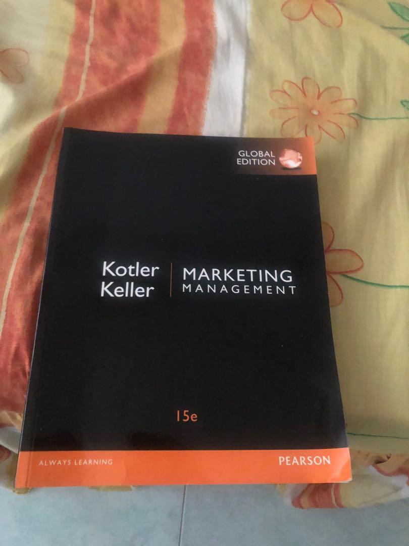 Marketing Management By Kotler Keller 15th Edition Books Stationery Textbooks Tertiary On Carousell
