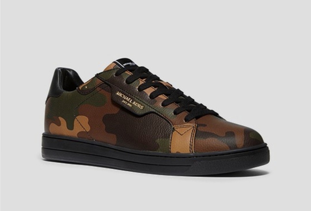 michael kors camo sneakers