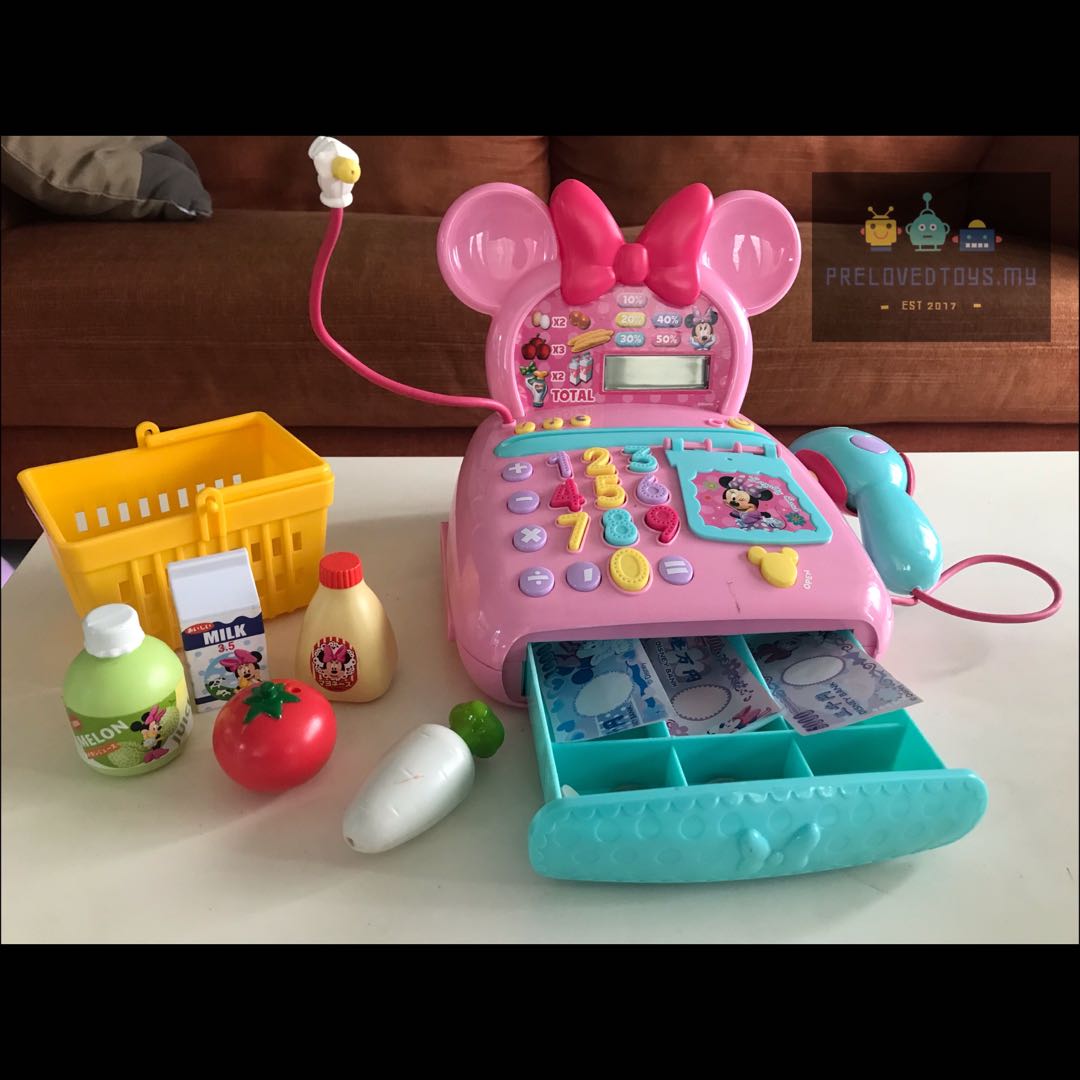minnie mouse cash register
