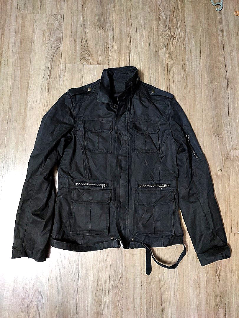 black mk jacket