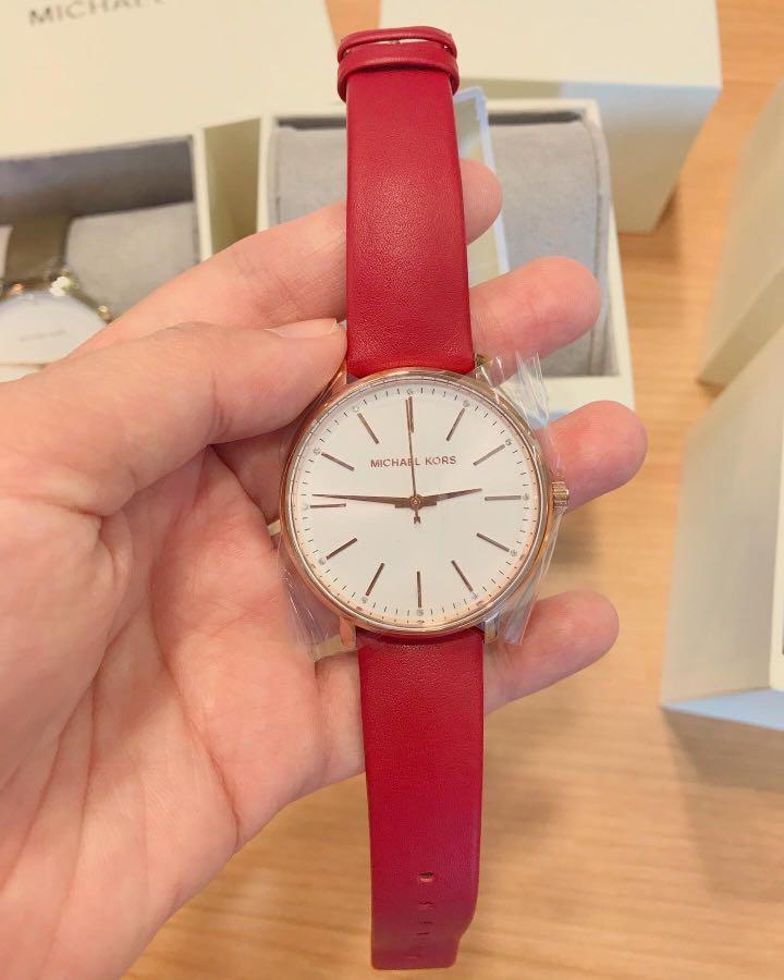 red mk watch