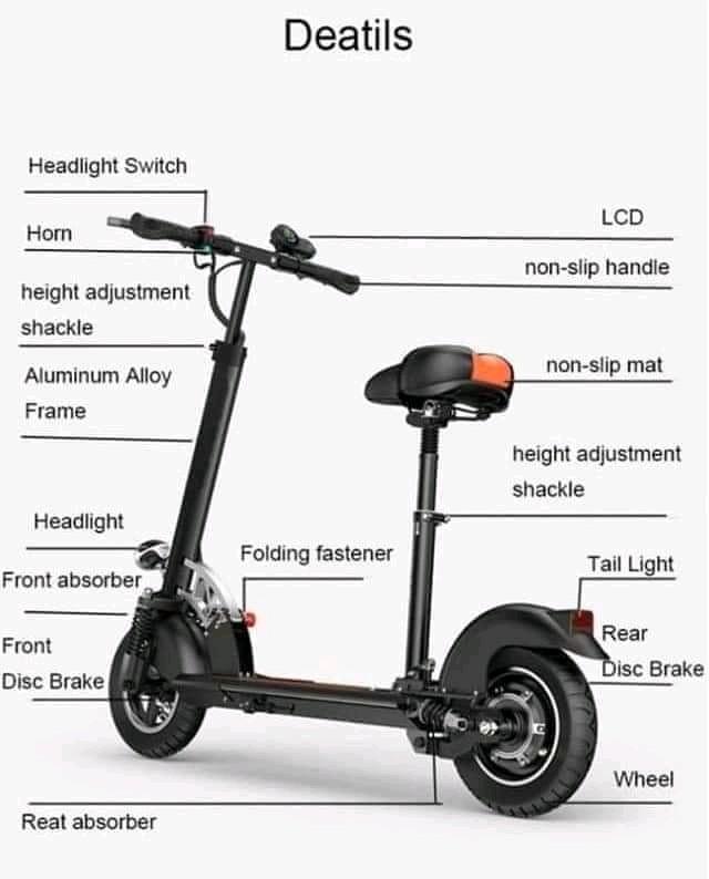 Mober S 10 E Bike (Category: Bicycles) located in Manila. Submitted by annafinds (Listing ID 1015844180, Image 3). Description: Mober S10 W/ signal lights/Remote/ article lamp 36-Volts Mober Foldable Electric Scooter 👉 Specifications: • 36V 8AH Lithium Battery • 20-35 kph per full charge • 50 km range • 100kg -weight capacity • 3 mode speed shifter • with LED lights • with Power display • with shock absorber • foldable Payment thru Bpi/Gcash onl