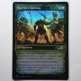 MTG Foil Showcase Garruk's Uprising