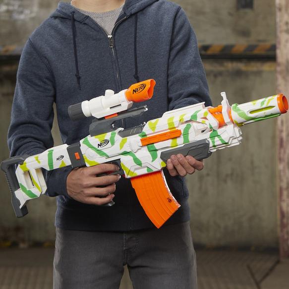 Nerf Modulus Tracker Ecs 10 Motorized Blaster Toys Games Others On Carousell