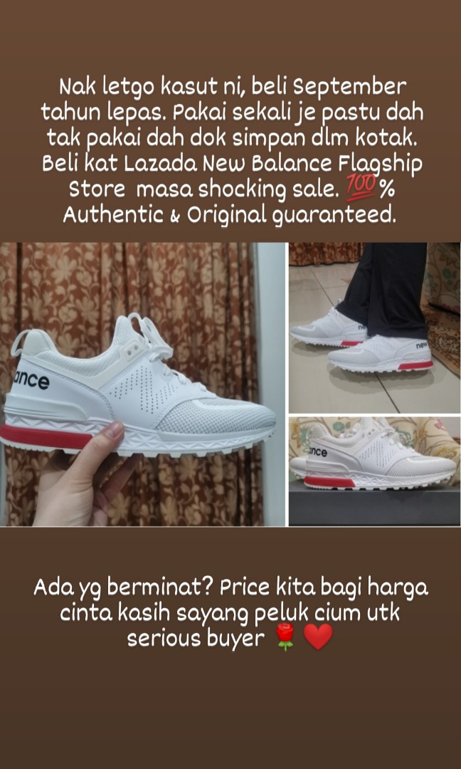 harga kasut new balance original