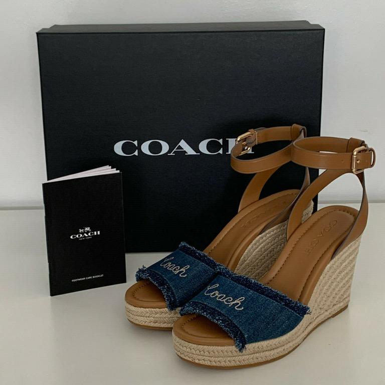 coach denim shoes