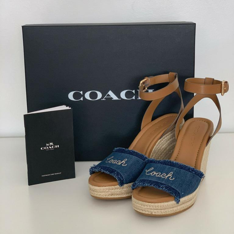 Coach wedges on sale sales
