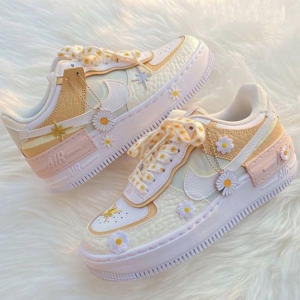 Nike Air Force 1 Shadow Spruce Aura Daisy Women S Fashion Shoes