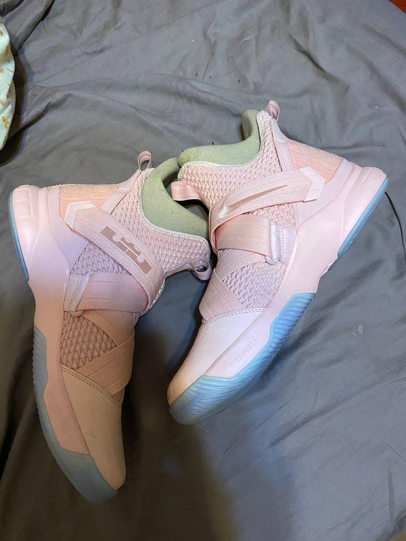 Nike Lebron Soldier 12 Soft Pink, Men'S Fashion, Footwear, Sneakers On  Carousell