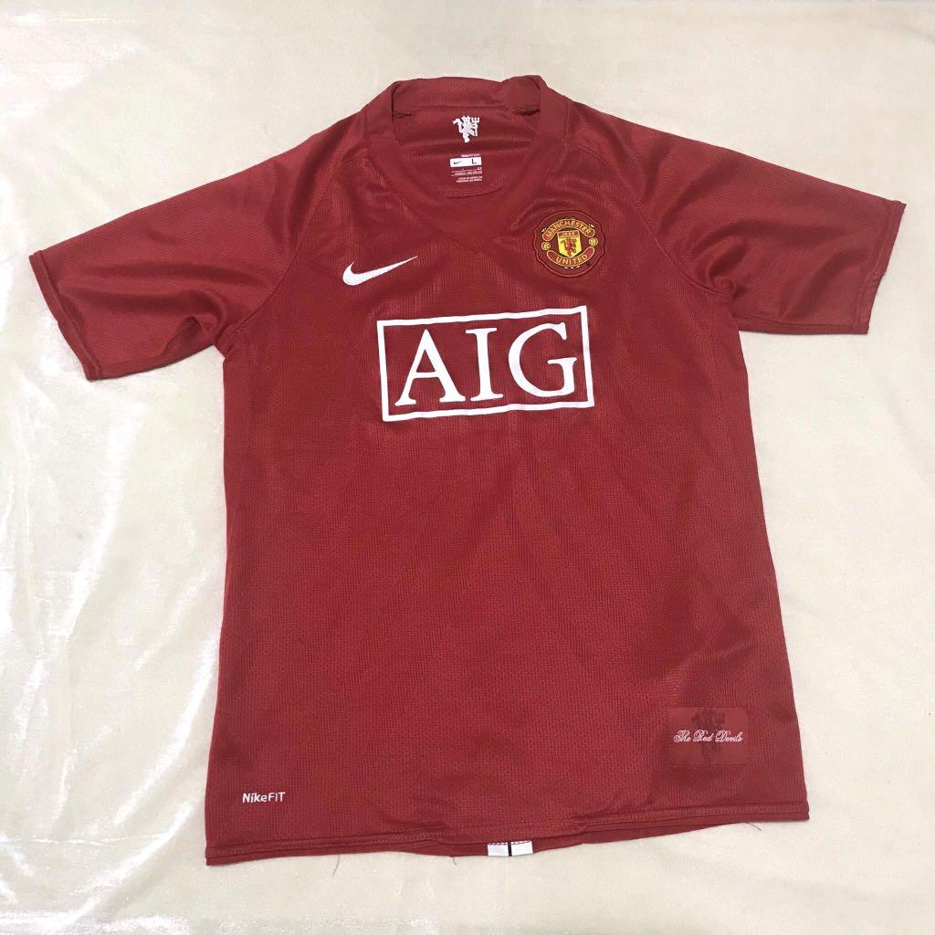 Nike Manchester United Jersey Sports Athletic Sports Clothing On Carousell