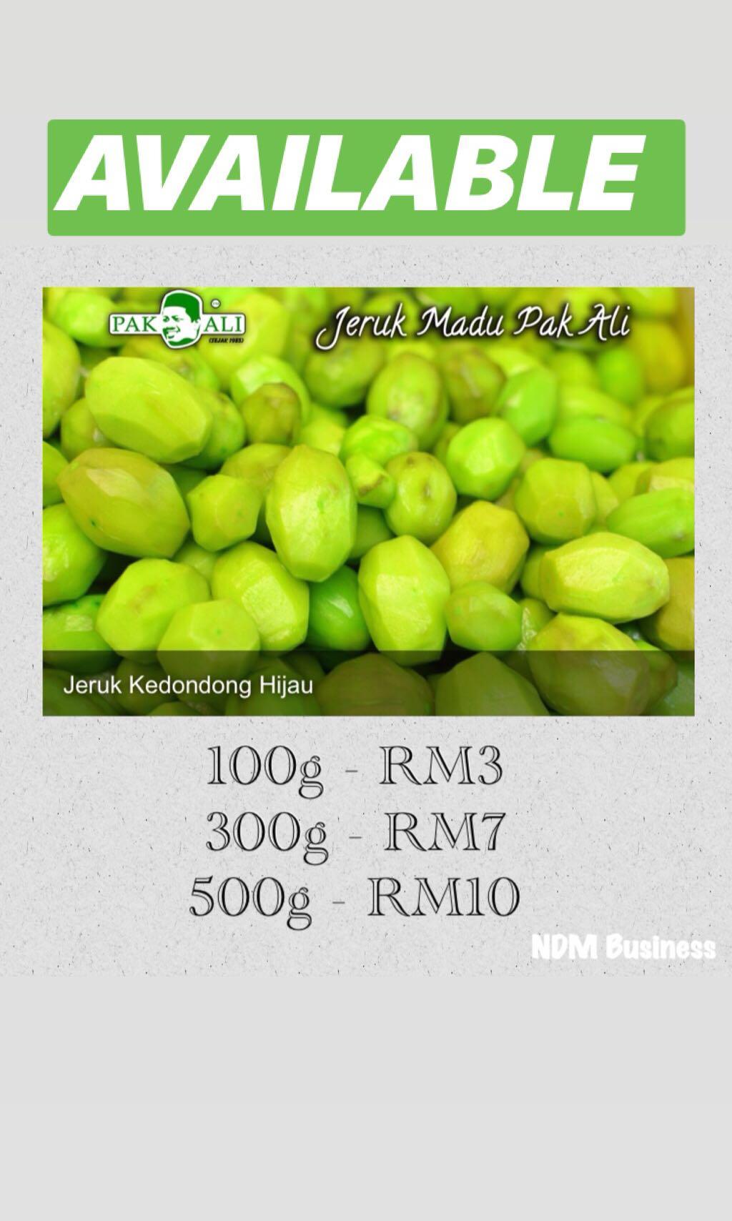 Original Jeruk Madu Pak Ali Food Drinks Local Delights Halal Local Delights Others On Carousell