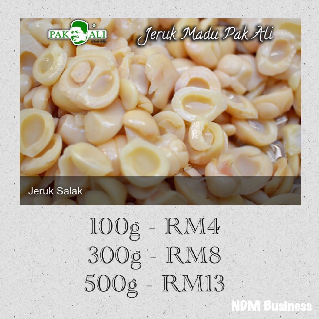 Original Jeruk Madu Pak Ali Food Drinks Local Eats On Carousell