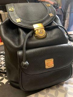 Original mcm Germany leather backpack
