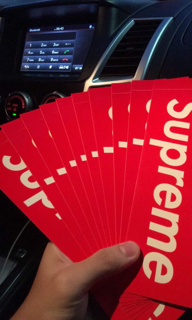 Supreme stickers original hotsell