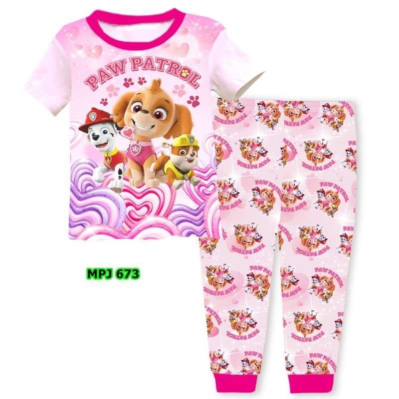 Paw Patrol Pjs Babies Kids Girls Apparel 4 To 7 Years On Carousell