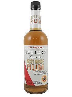 【Pegasus-Wine.com】100%全新正貨 Potter's 波特151特選金冧酒 151 Proof Superior V.I. Gold Rum (R20)