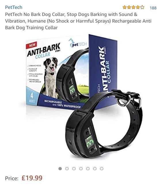 Pettech training collar top