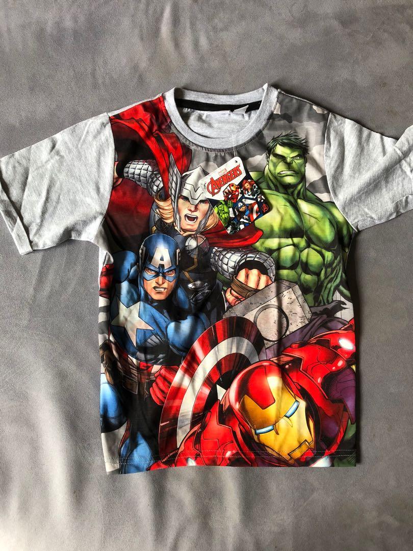 Avengers t hotsell shirt primark