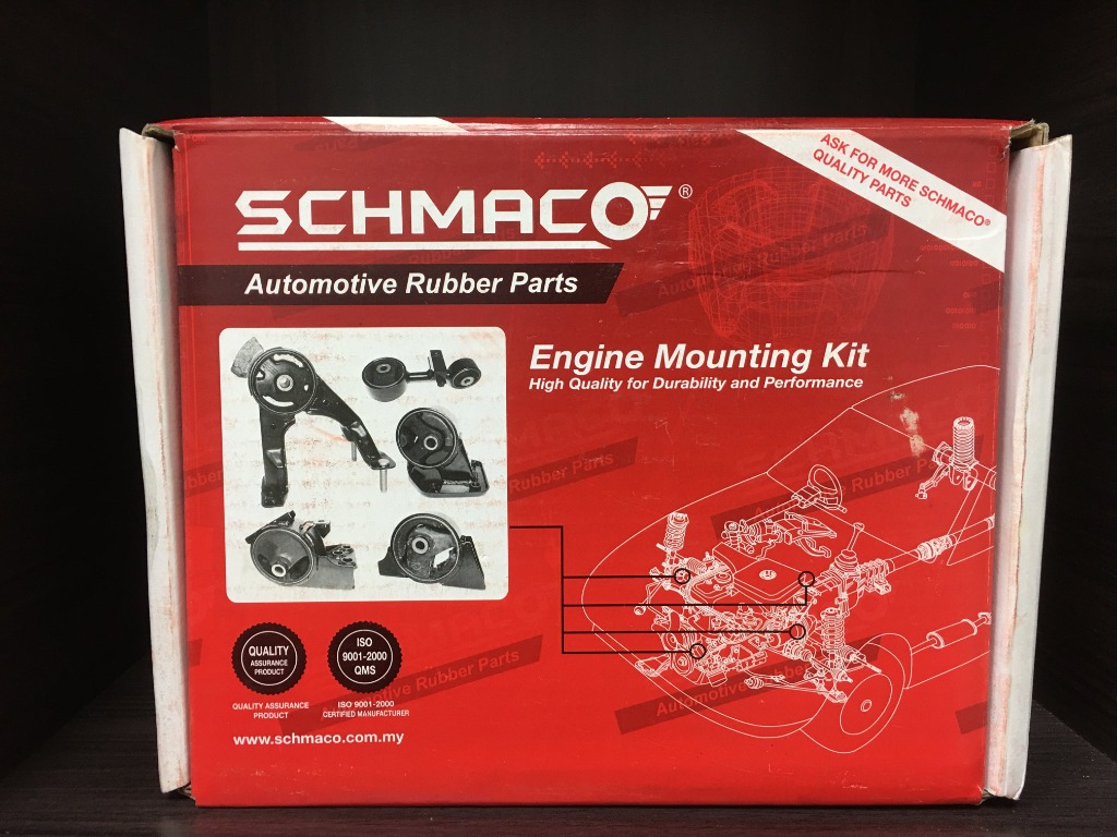 Proton Inspira 1 8 Manual Engine Mounting Set Schmaco Auto Accessories On Carousell