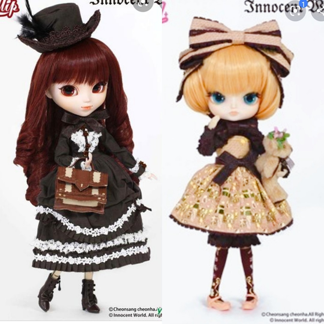 Pullip Dal 一對絕版Innocent World Fraulein + Kleine 全新拆出 Pullip Dal 一對絕版Innocent World Fraulein + Kleine 全新拆出