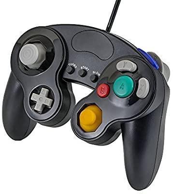 QUMOX Black Classic Controller Joypad Gamepad Compatible for Nintendo Gamecube gc & wii (Turbo Slow (I1201 ), Video Gaming, Gaming Accessories, Controllers on Carousell